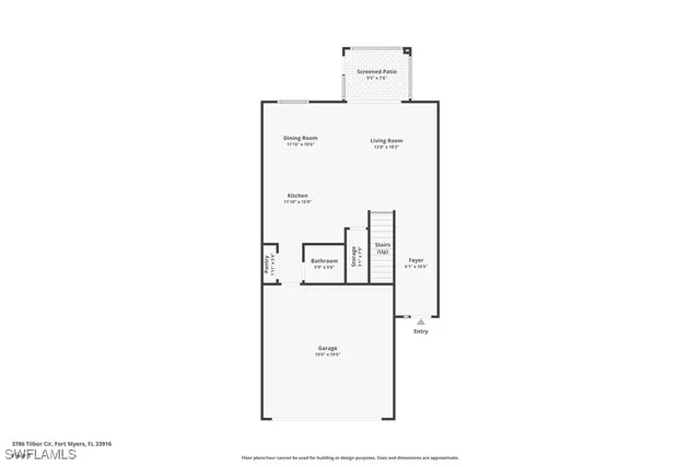 $320,000 | 3786 Tilbor Circle, Fort Myers, FL 33916