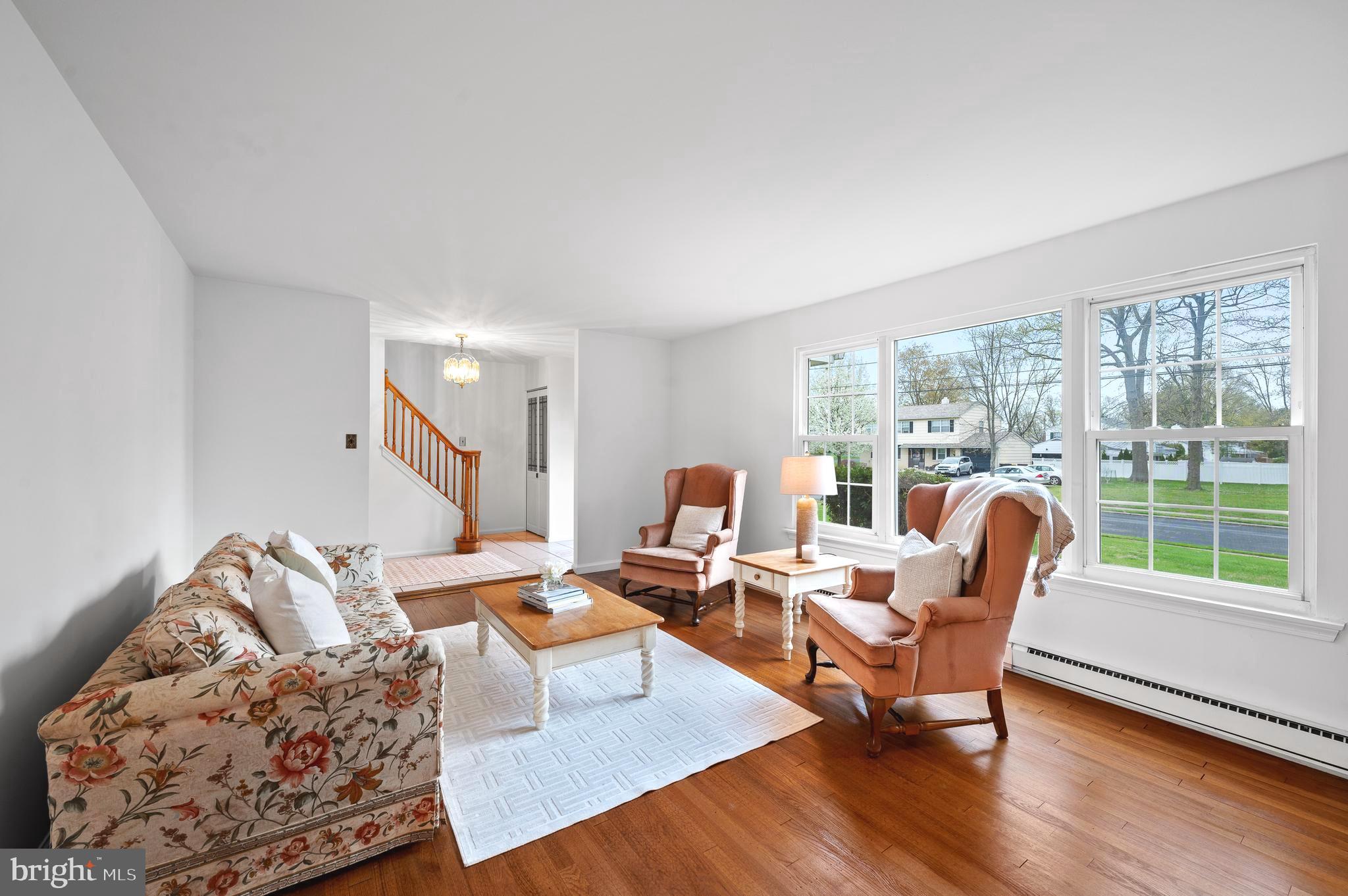 3207 Nottingham Road Norristown, PA 19403 - Photo 9 of 42 Living Room with large windows