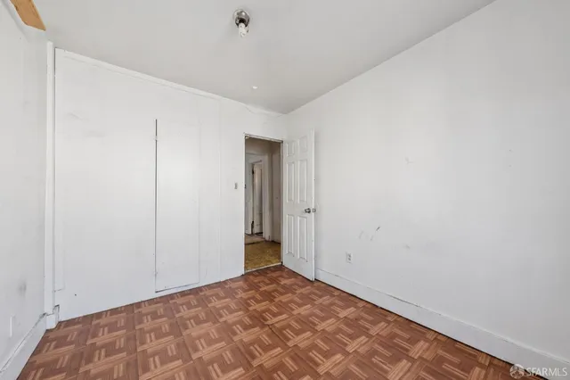 a view of a room with a hallway