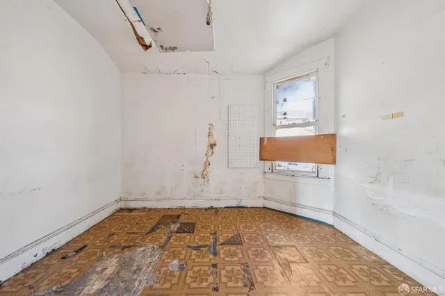 a room with storage and utility