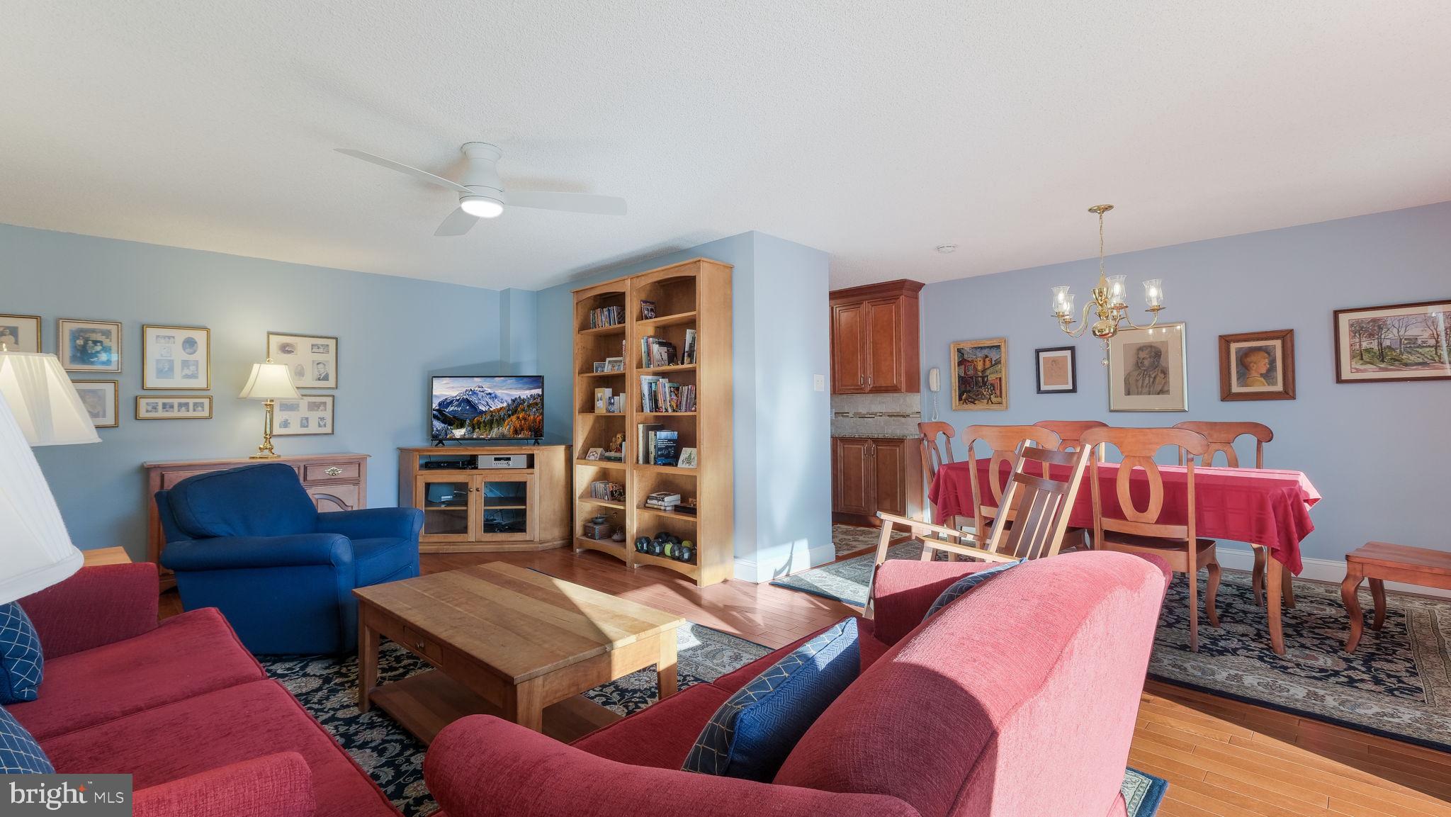 501 North Providence Road, Unit 415 Media, PA 19063 - Photo 13 of 27 Living and dining area