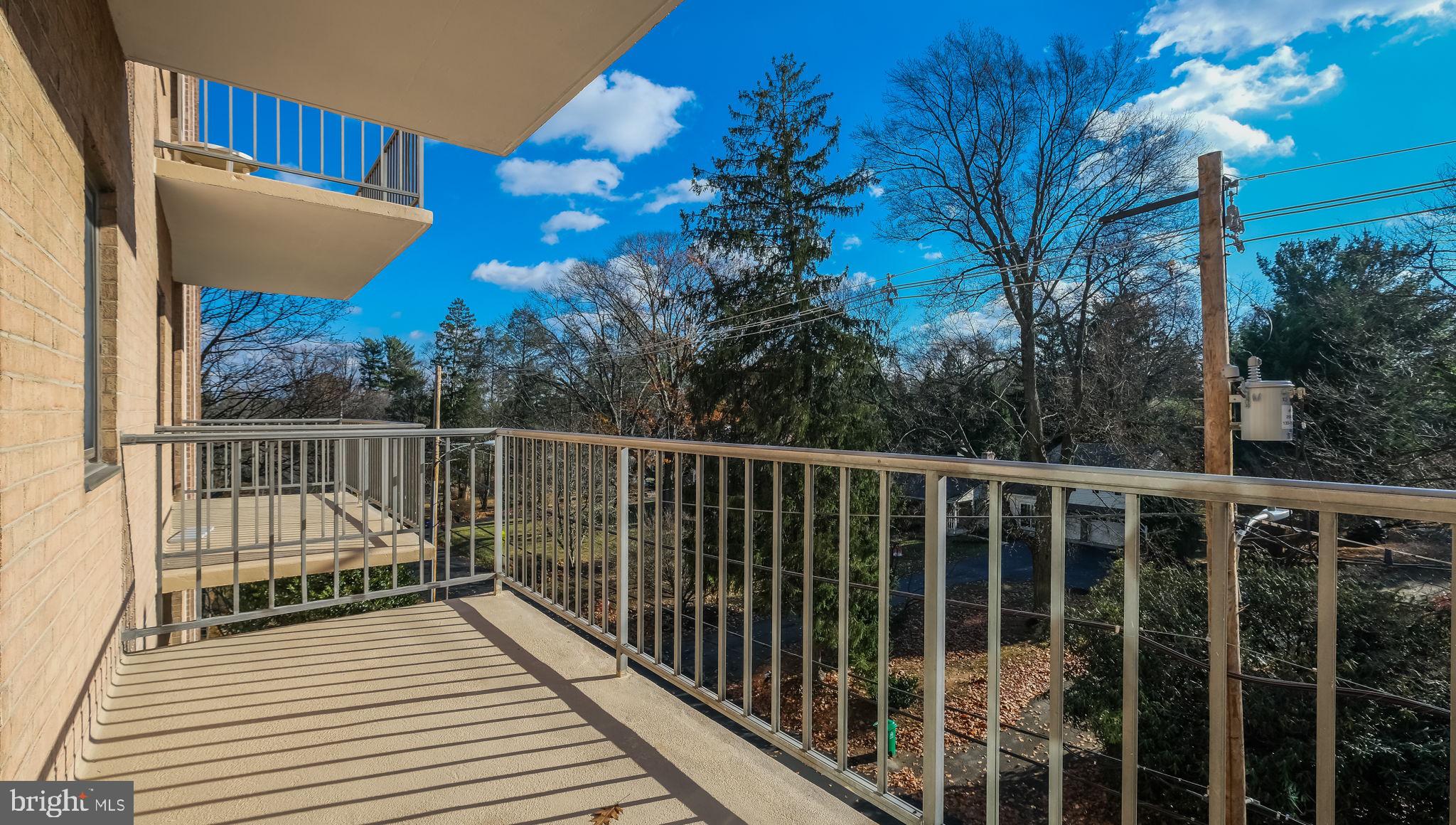 501 North Providence Road, Unit 415 Media, PA 19063 - Photo 24 of 27 Sunny balcony