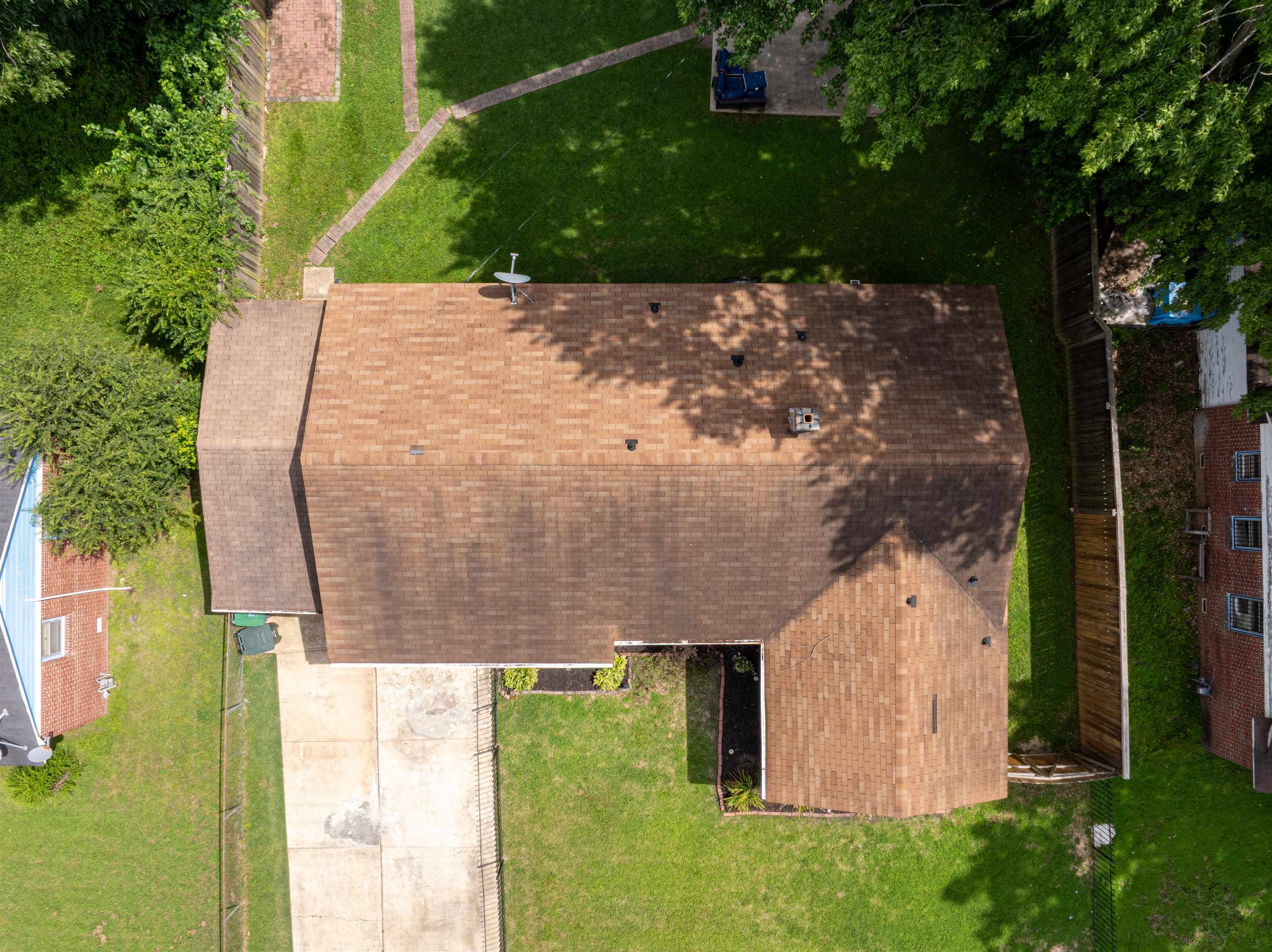 3953 Comanche Road Memphis, TN 38118 - Photo 5 of 24 View from above of property