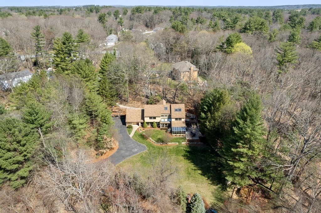 6 Crestwood Road North Reading, MA 01864 - Photo 34 of 36 an aerial view of residential house with outdoor space