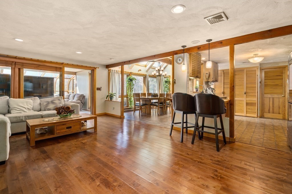 6 Crestwood Road North Reading, MA 01864 - Photo 8 of 36 a living room with furniture and a large window