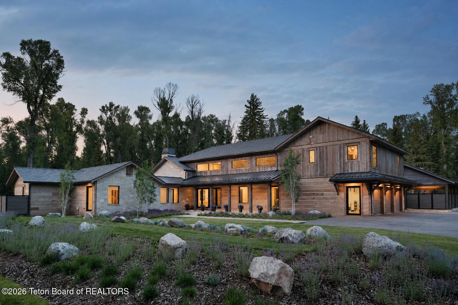 8910 Porter Loop Road Jackson, WY 83001 - Photo 5 of 85 Owl Creek_Exteriors_1