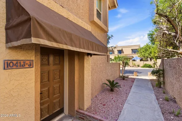 a view of outdoor space deck and living room