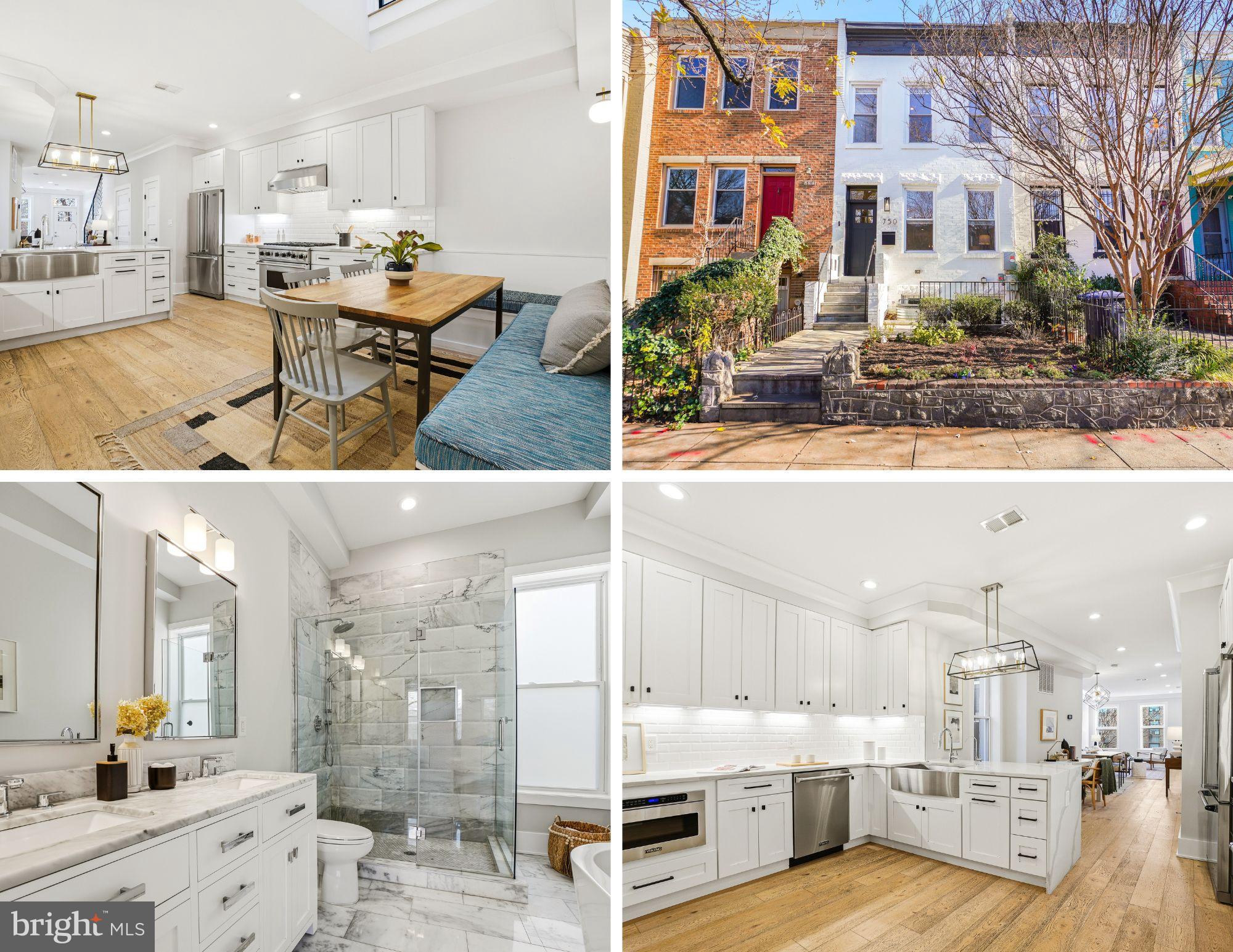 750 13th Street Southeast Washington, DC 20003 - Photo 5 of 47 a view of a living room and kitchen and living room