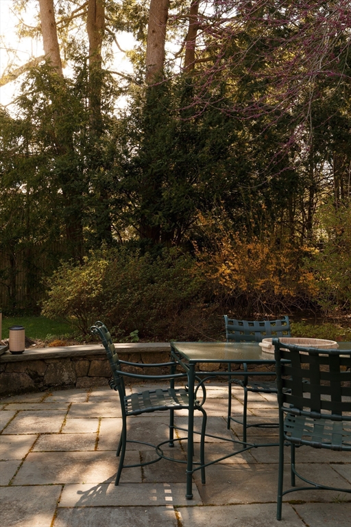 170 Reservoir Road Brookline, MA 02467 - Photo 3 of 20 a view of outdoor space with seating