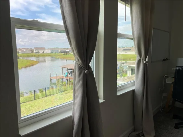 a view of balcony and deck