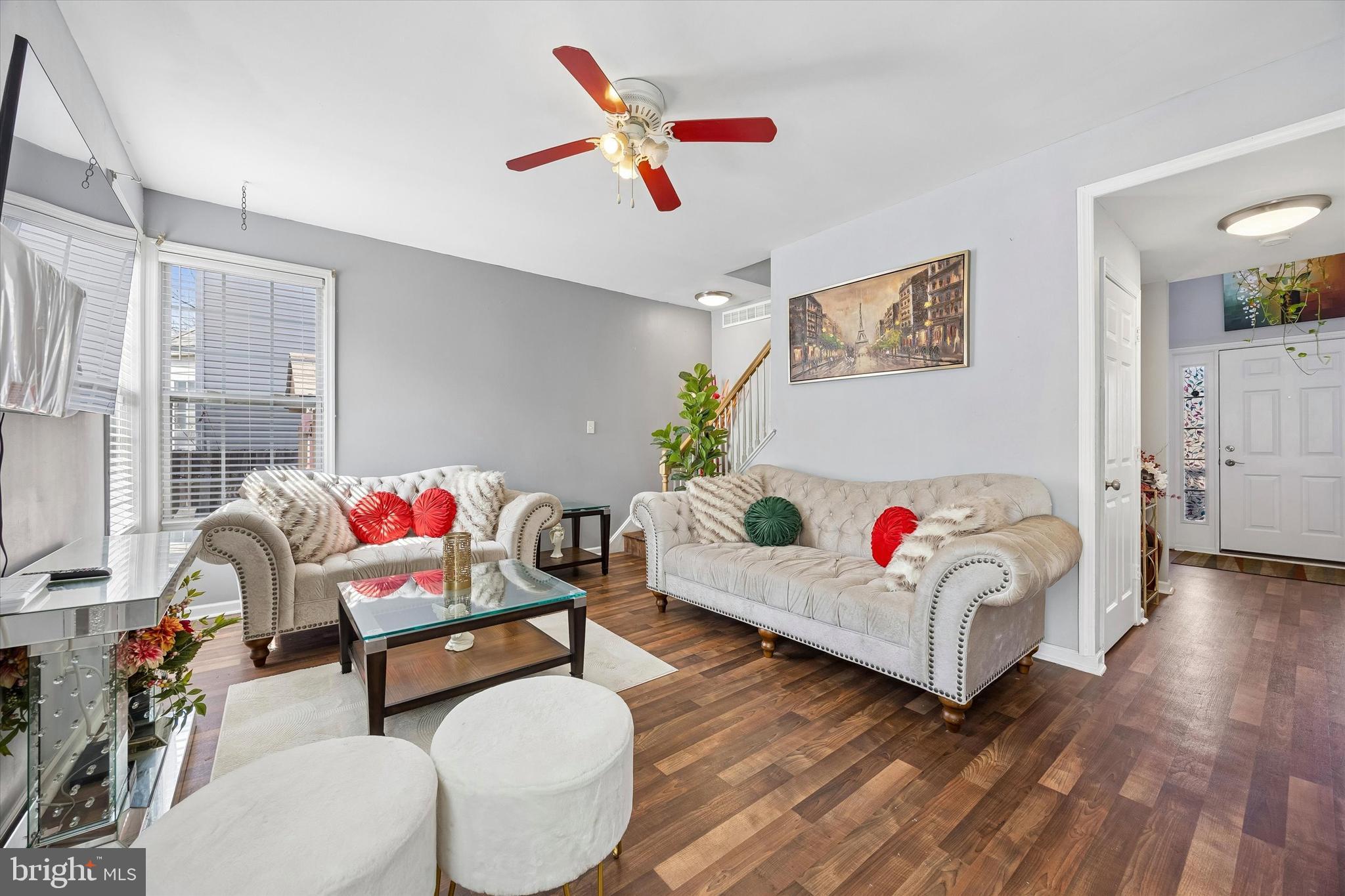12 George Street Mount Ephraim, NJ 08059 - Photo 13 of 33 a living room with furniture and a wooden floor