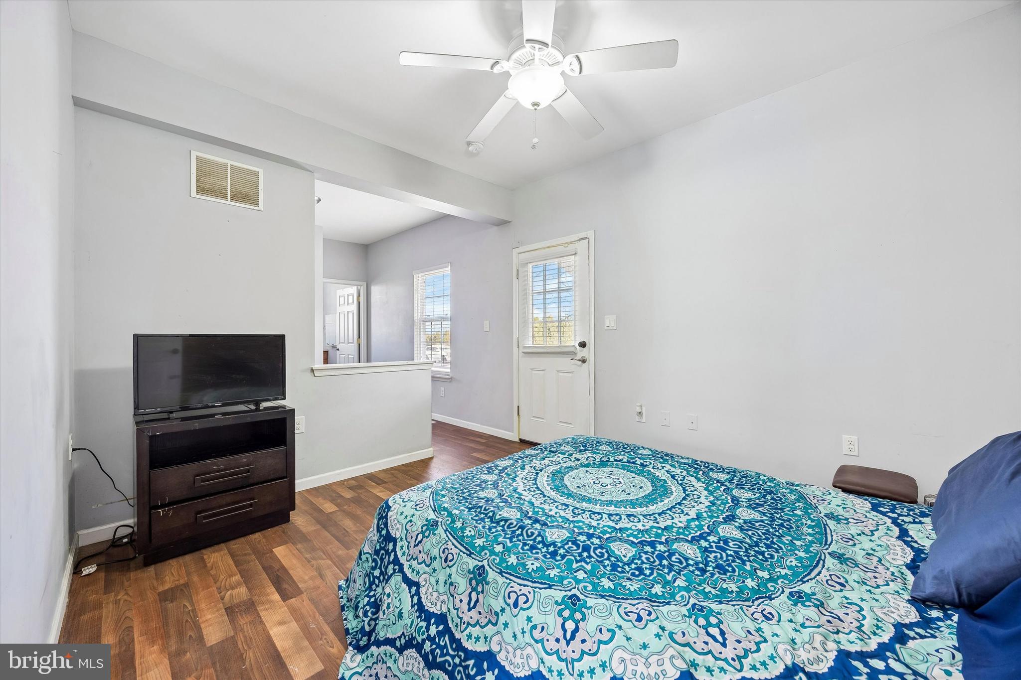 12 George Street Mount Ephraim, NJ 08059 - Photo 16 of 33 a bedroom with a bed and a television