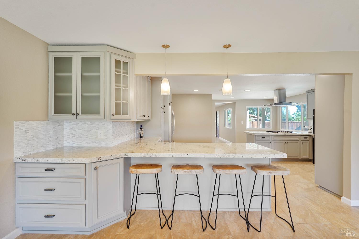 7208 Browns Valley Road Vacaville, CA 95688 - Photo 17 of 64 a view of a kitchen counter space and windows