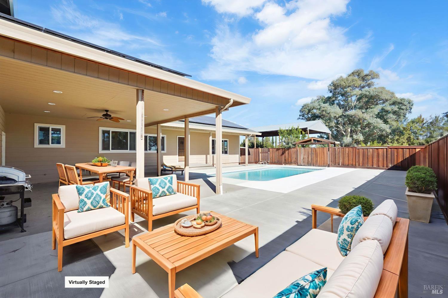 7208 Browns Valley Road Vacaville, CA 95688 - Photo 4 of 64 a outdoor living space with furniture and garden view