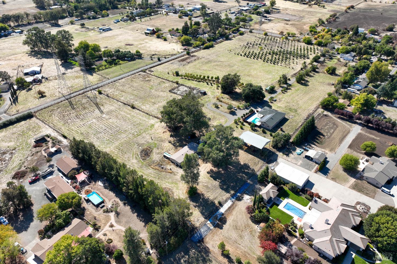 7208 Browns Valley Road Vacaville, CA 95688 - Photo 56 of 64 an aerial view of residential houses with outdoor space