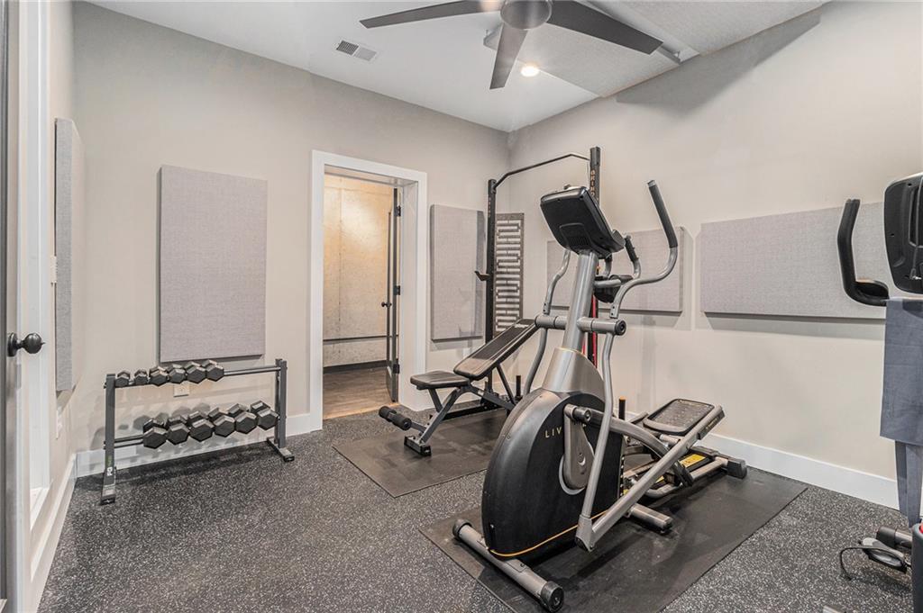 519 Holcomb Bridge Road Norcross, GA 30071 - Photo 26 of 31 a view of a room with gym equipment