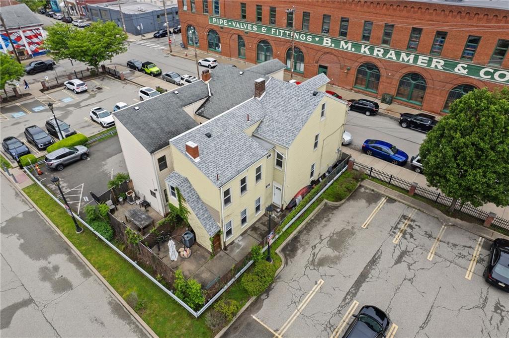 2016 Sidney Street Pittsburgh, PA 15203 - Photo 37 of 44 an aerial view of multiple houses with a yard