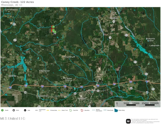 $463,600 | Newton Caney Creek Road, Decatur, MS 39327