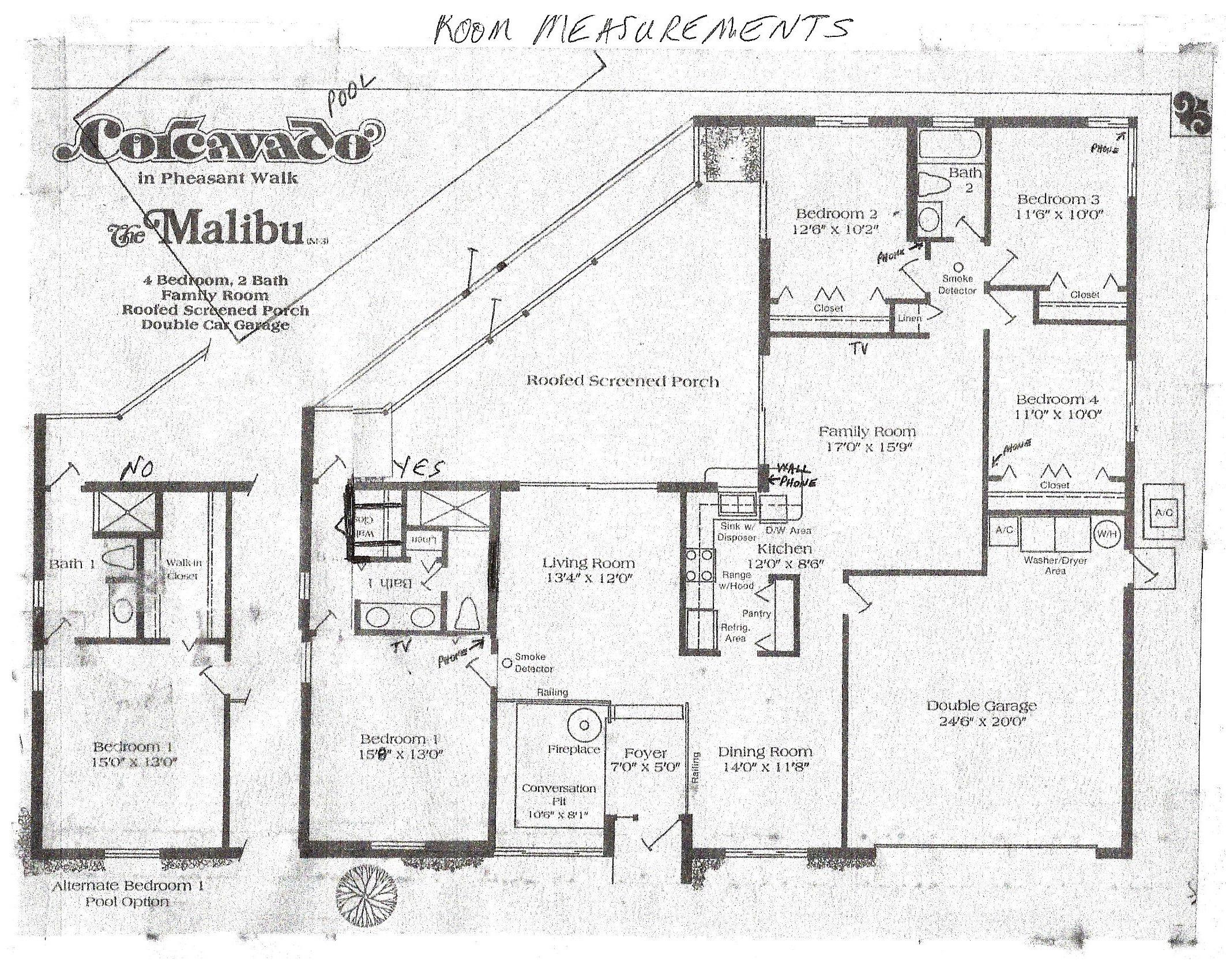17647 Holly Brook Way Boca Raton, FL 33487 - Photo 12 of 12 Floor Plan