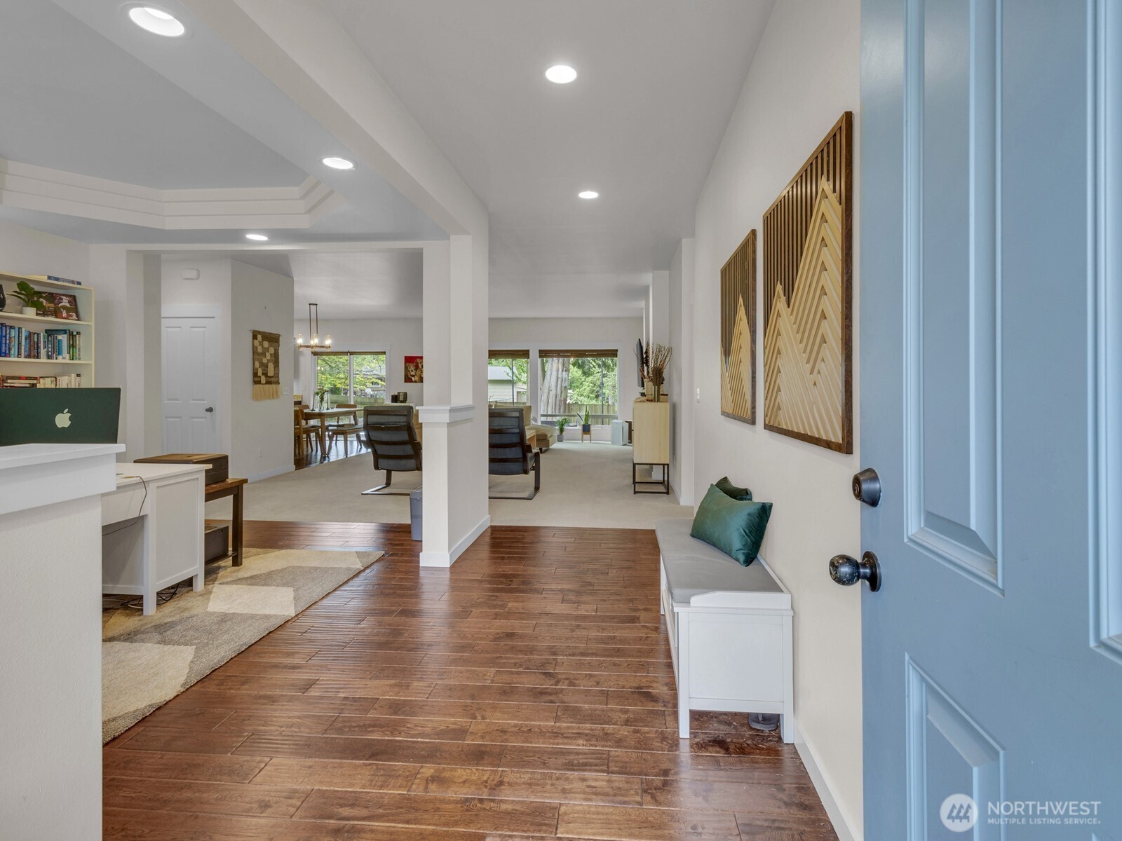 12503 Southeast 104th Street Renton, WA 98056 - Photo 2 of 37 a view of a living room and dining room