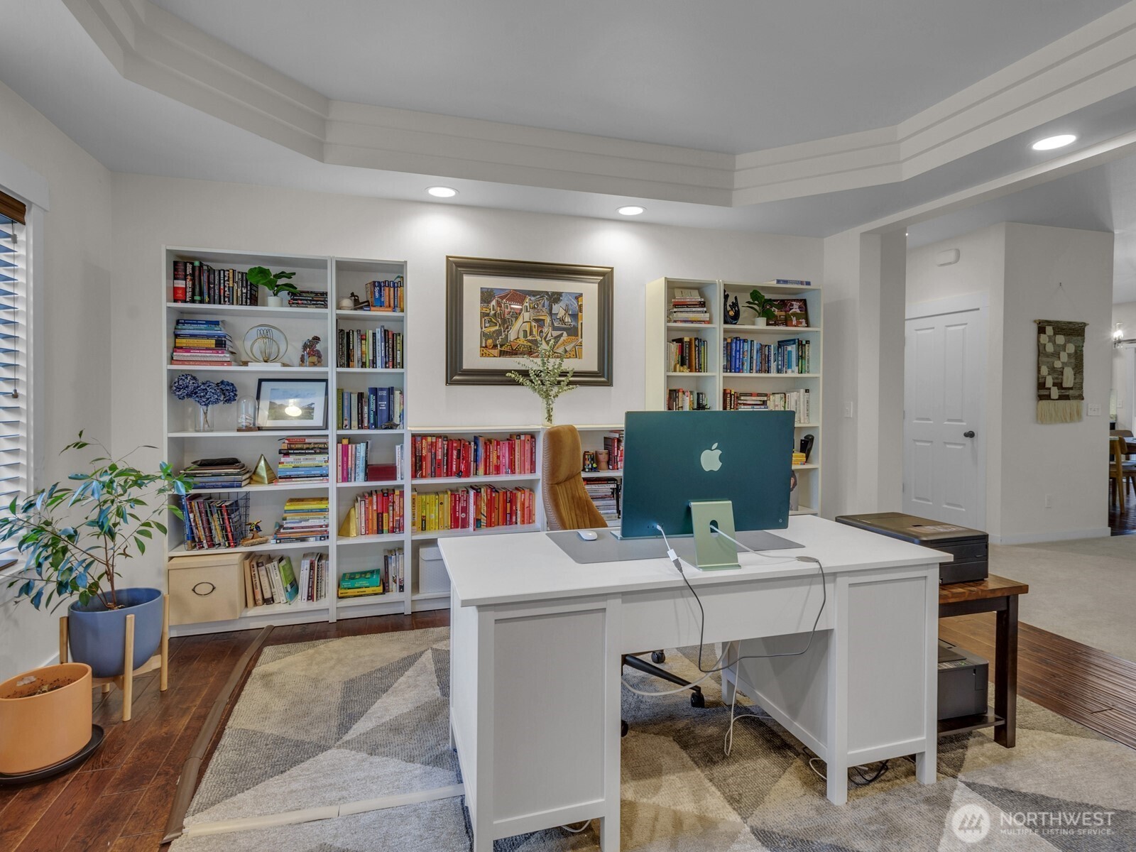 12503 Southeast 104th Street Renton, WA 98056 - Photo 3 of 37 a living room with furniture and view of kitchen