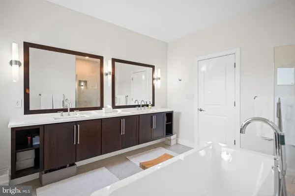 a view of room with bathroom