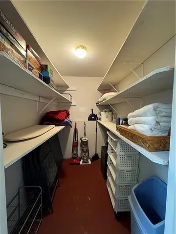 a view of storage and utility room