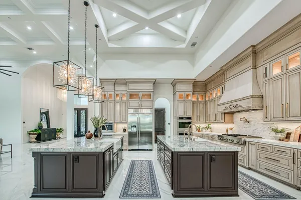 a bathroom with a shower and a toilet
