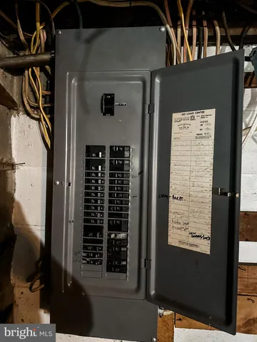 a view of trees with wooden floor