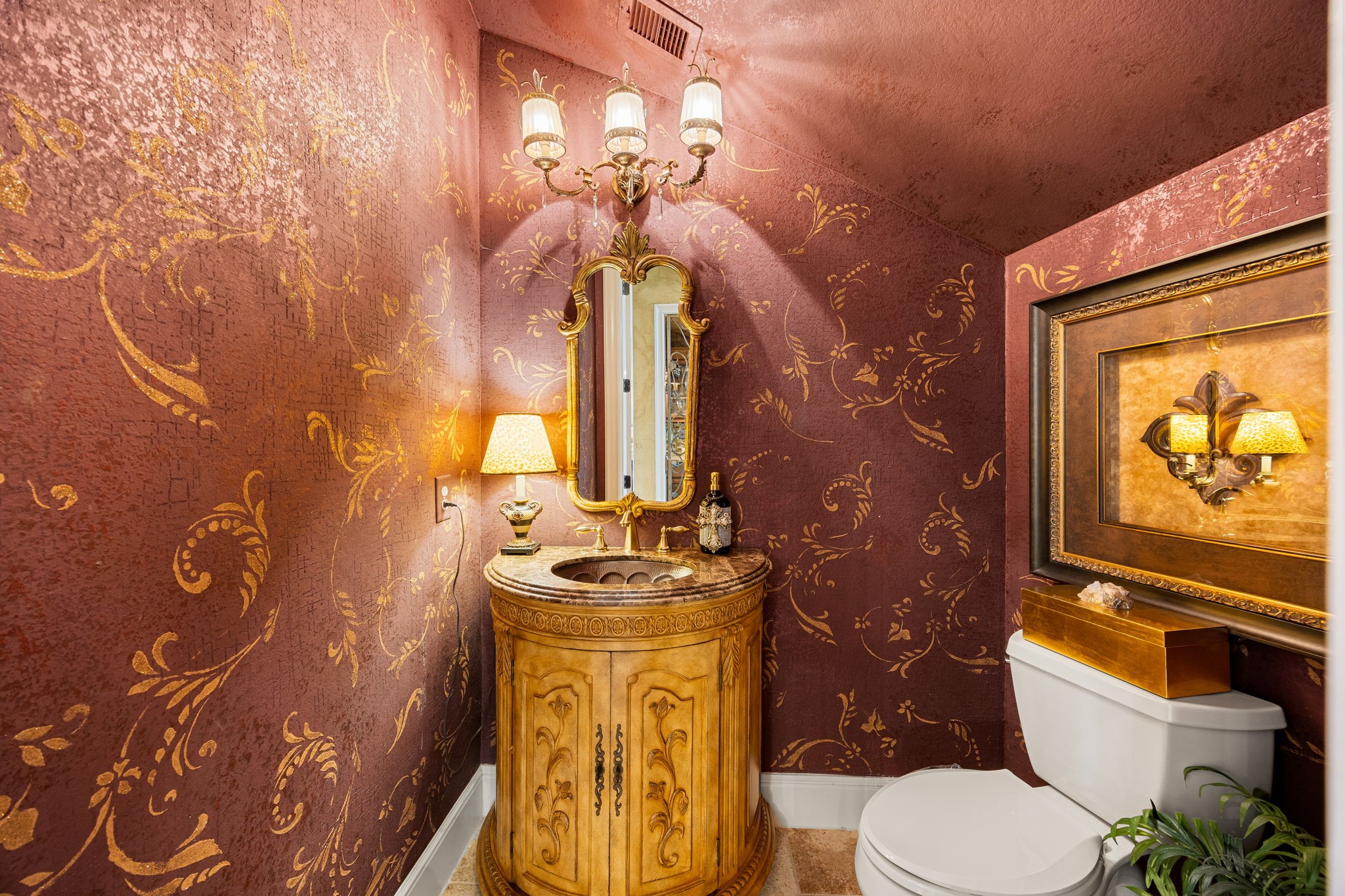 26515 Ashley Ridge Lane Katy, TX 77494 - Photo 23 of 50 a bathroom with a toilet sink and mirror