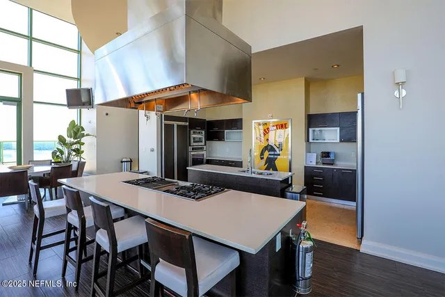 a view of balcony with outdoor seating