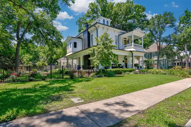 a view of a house with a porch
