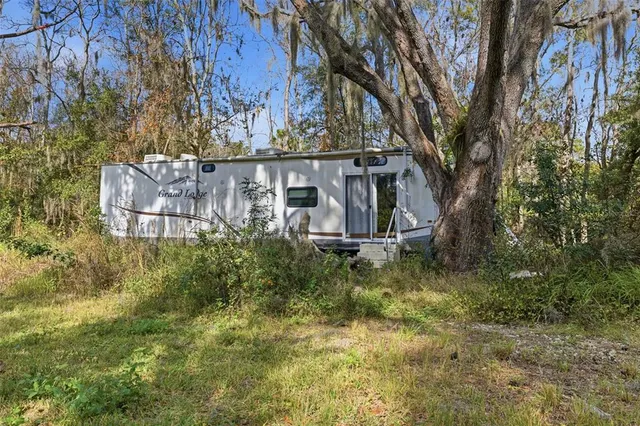 a house with a outdoor space