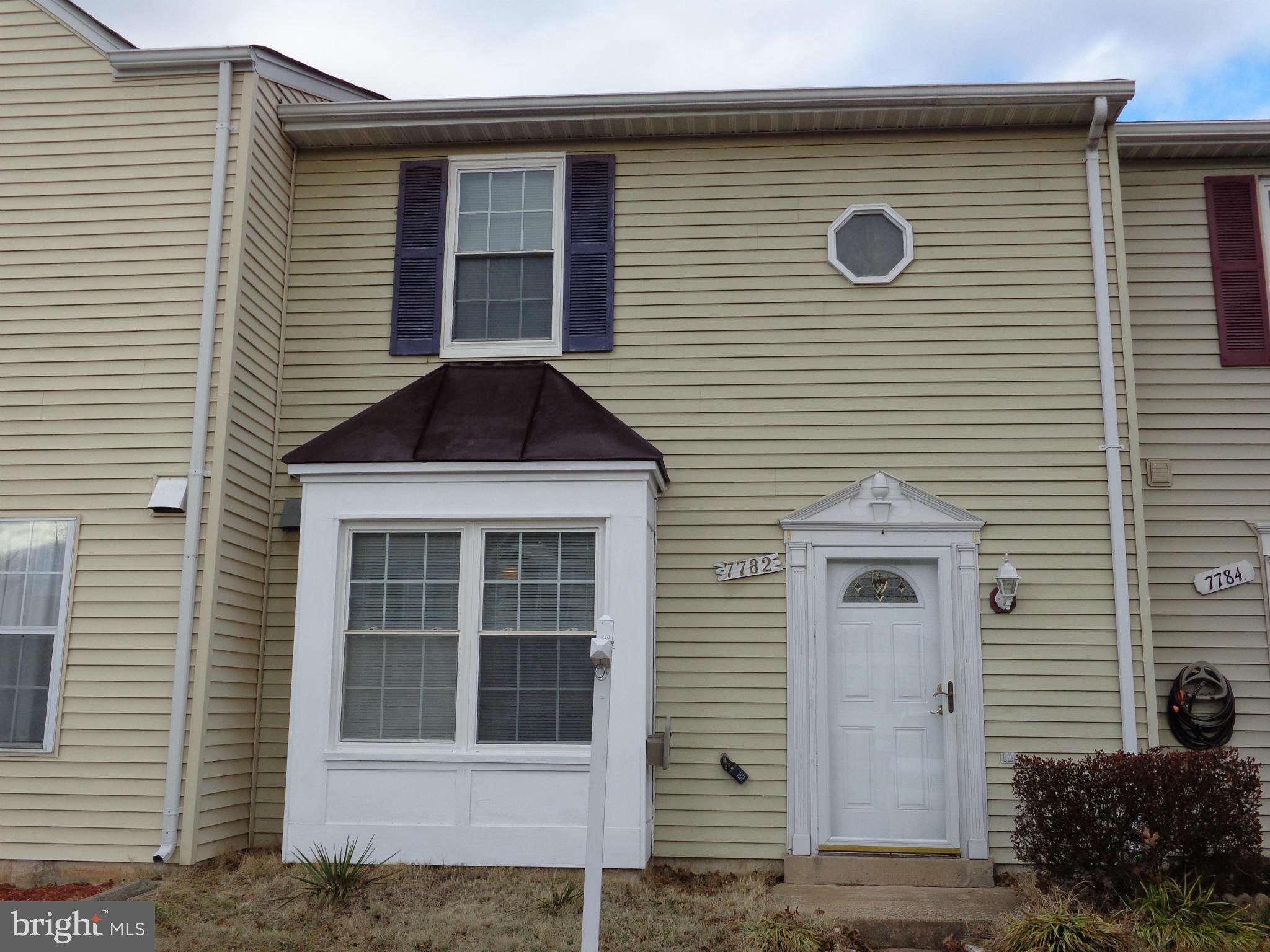 a view of a house with windows