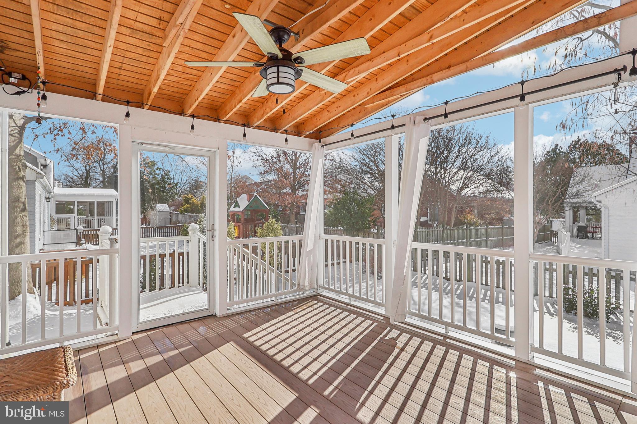 714 Chesapeake Avenue Silver Spring, MD 20910 - Photo 52 of 63 Screened Porch