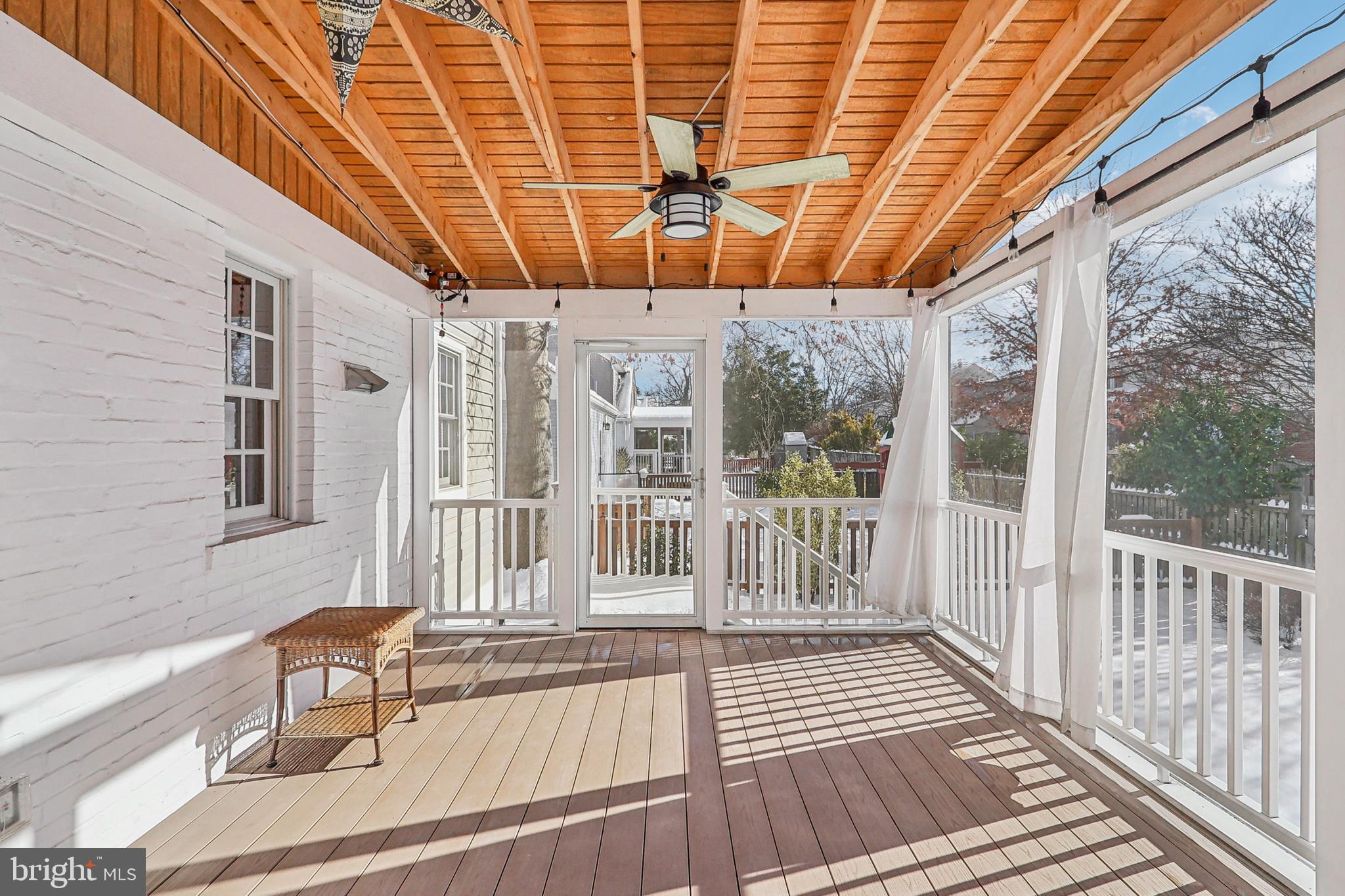 714 Chesapeake Avenue Silver Spring, MD 20910 - Photo 53 of 63 Screened Porch