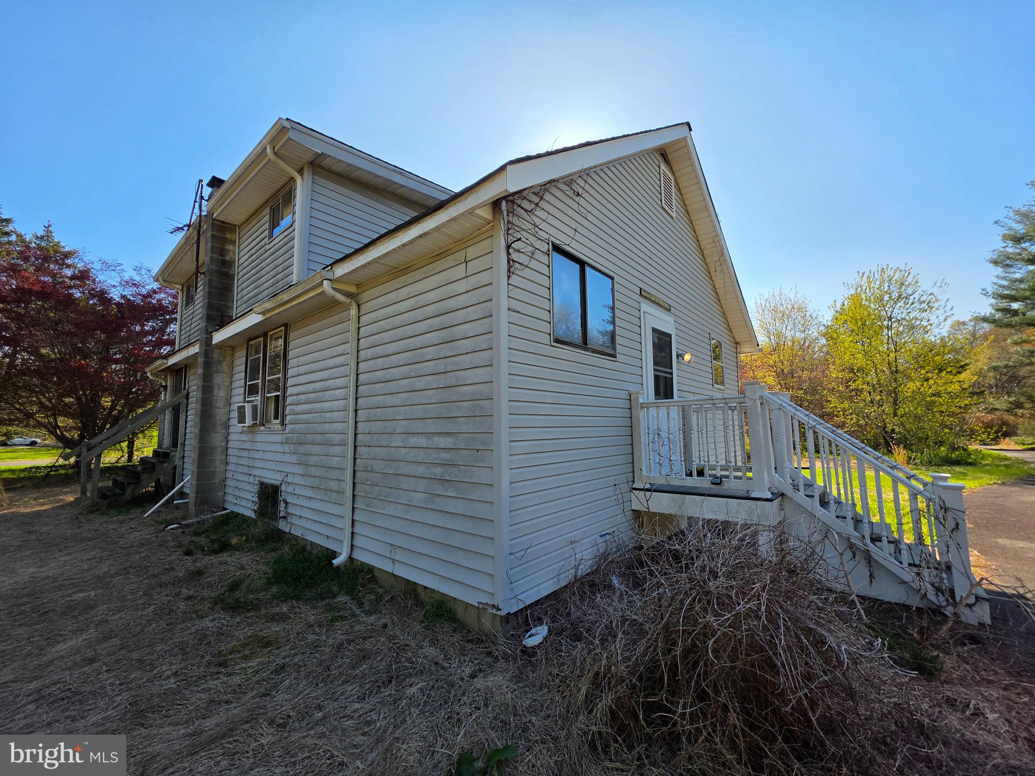 749 Little Mill Road Monroeville, NJ 08343 - Photo 2 of 8 a view of a house with backyard and trees