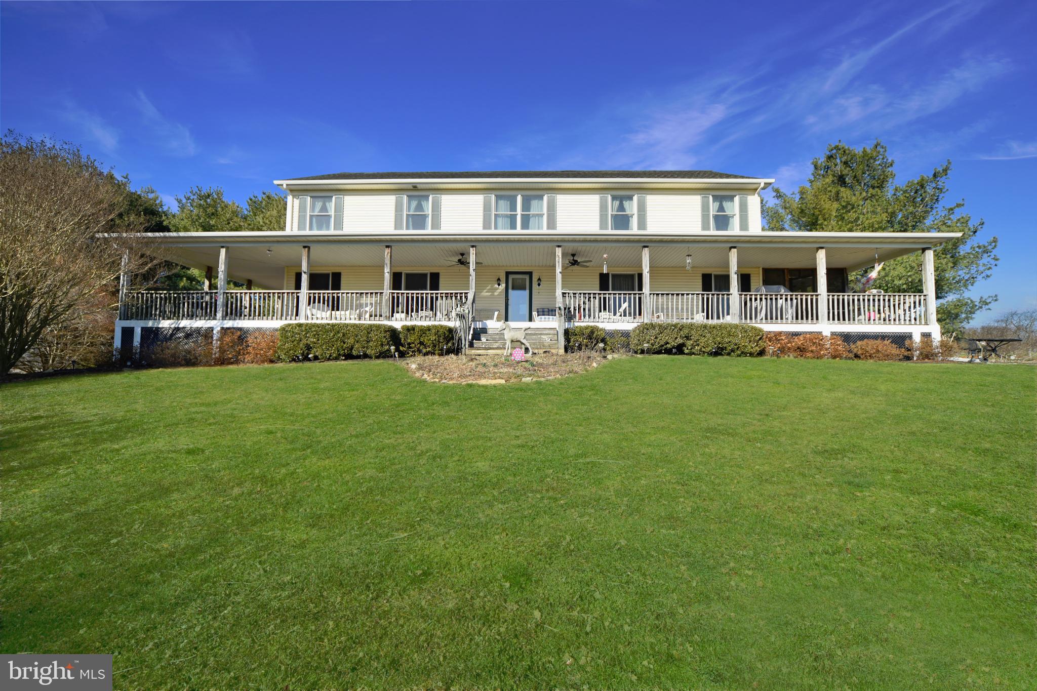 Front - wrap around porch