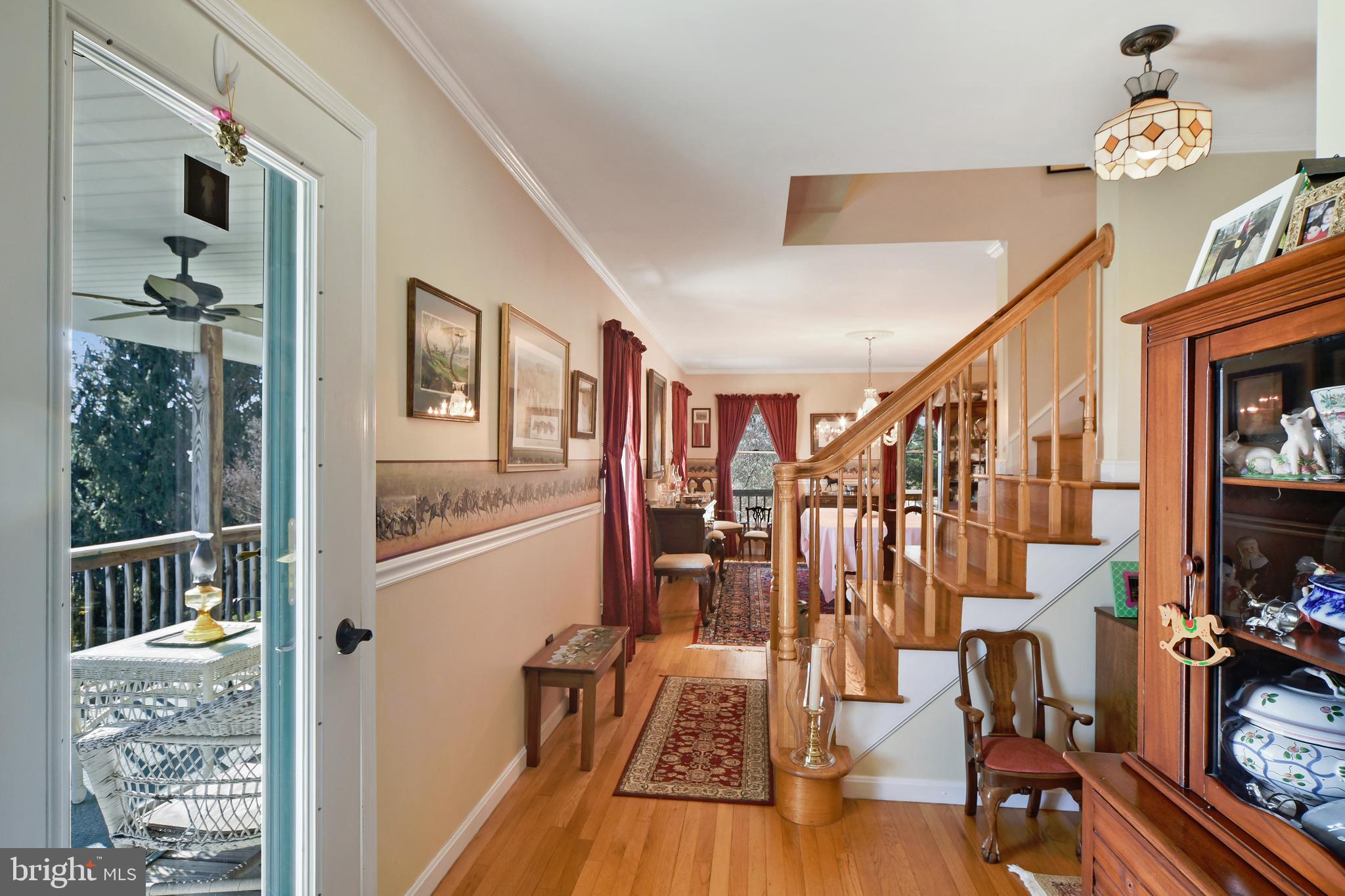 Entrance Foyer - view to Formal Dining Room