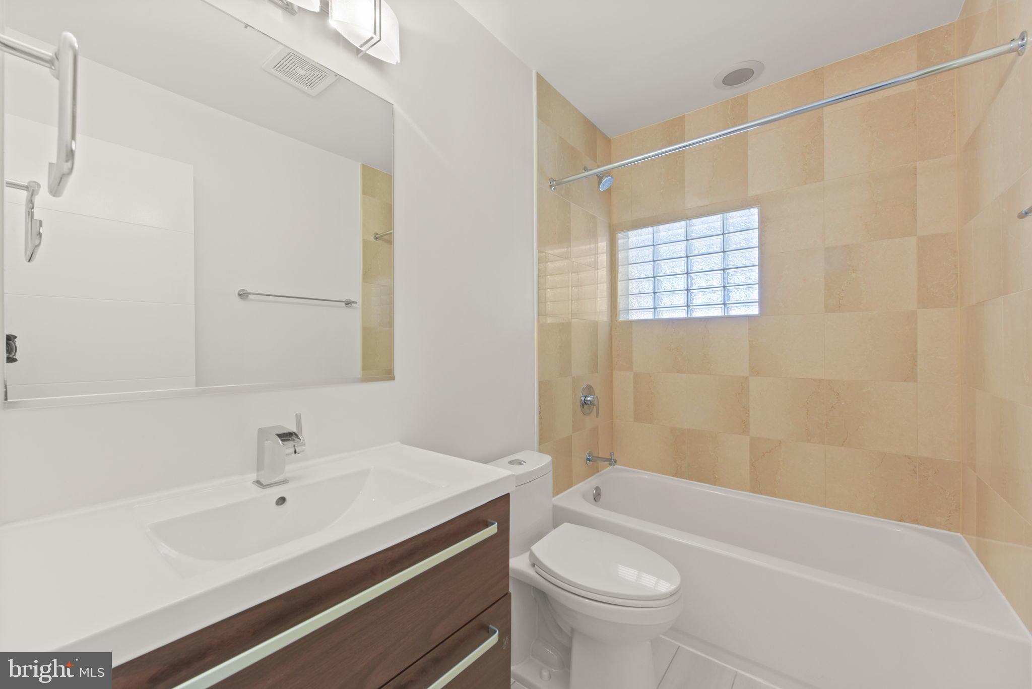 1404 Decatur Street Northwest Washington, DC 20011 - Photo 24 of 32 Lower Level Full Bath