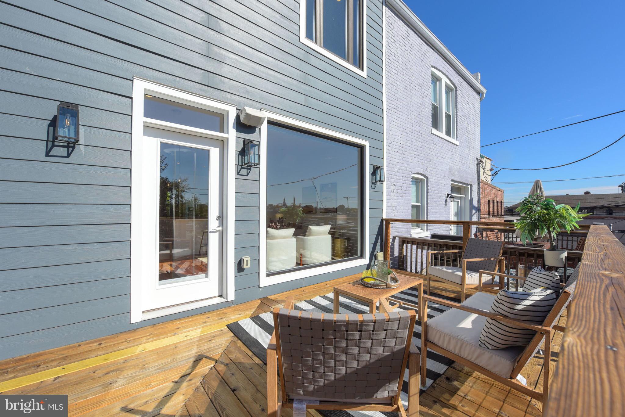 1404 Decatur Street Northwest Washington, DC 20011 - Photo 25 of 32 Rear Deck