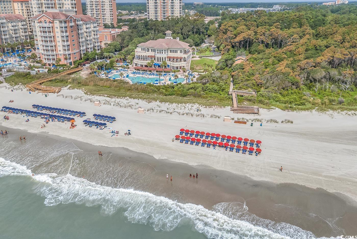 750 Villarosa Drive Myrtle Beach, SC 29572 - Photo 38 of 40 Drone / aerial view of extended coastline