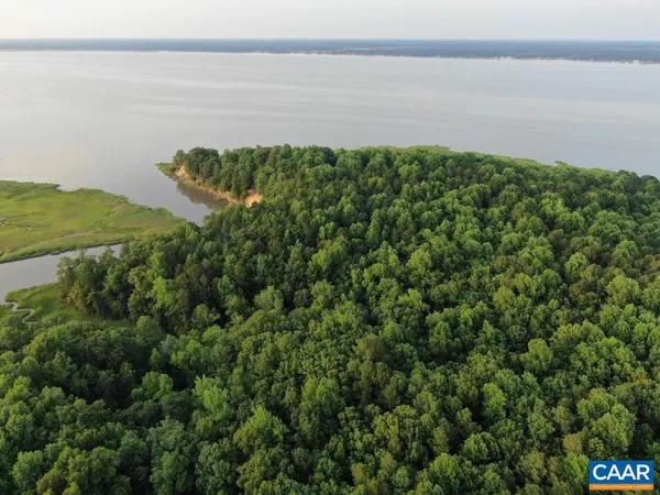 a view of a lake with a outdoor space