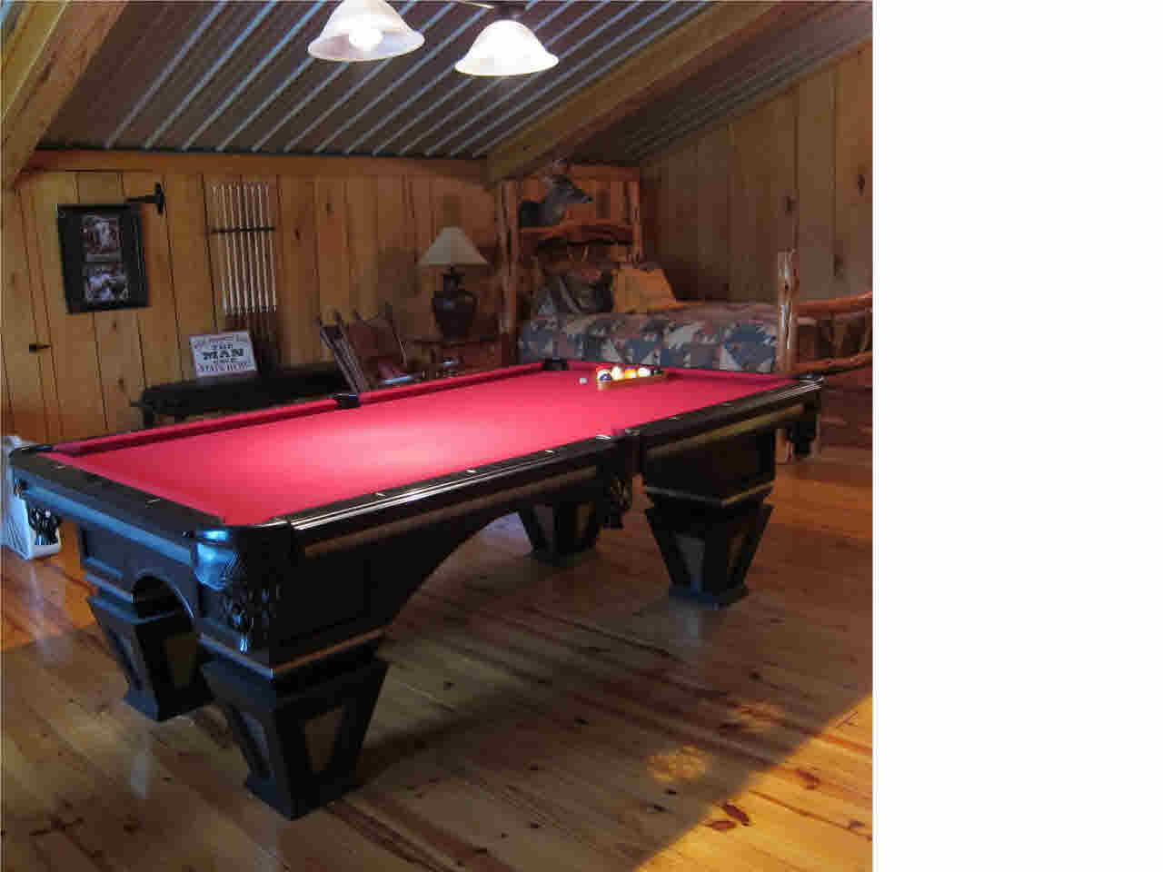 136 Brook Ridge Lane, Unit A Canton, MS 39046 - Photo 25 of 36 Billiards table in Bonus Room