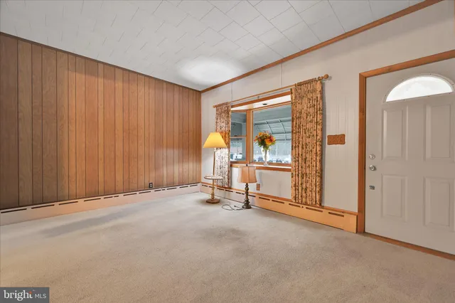 a view of room with window