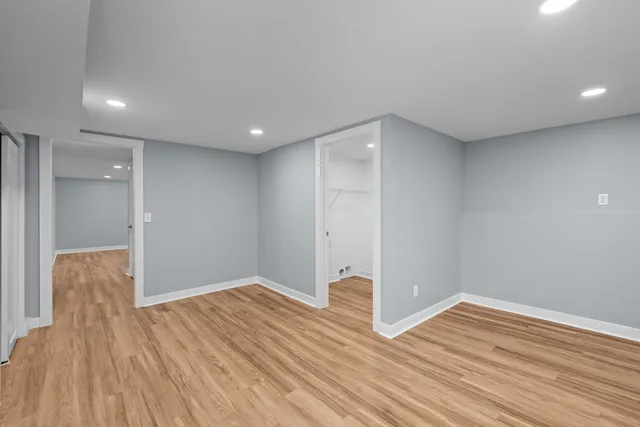 a view of livingroom with hardwood floor