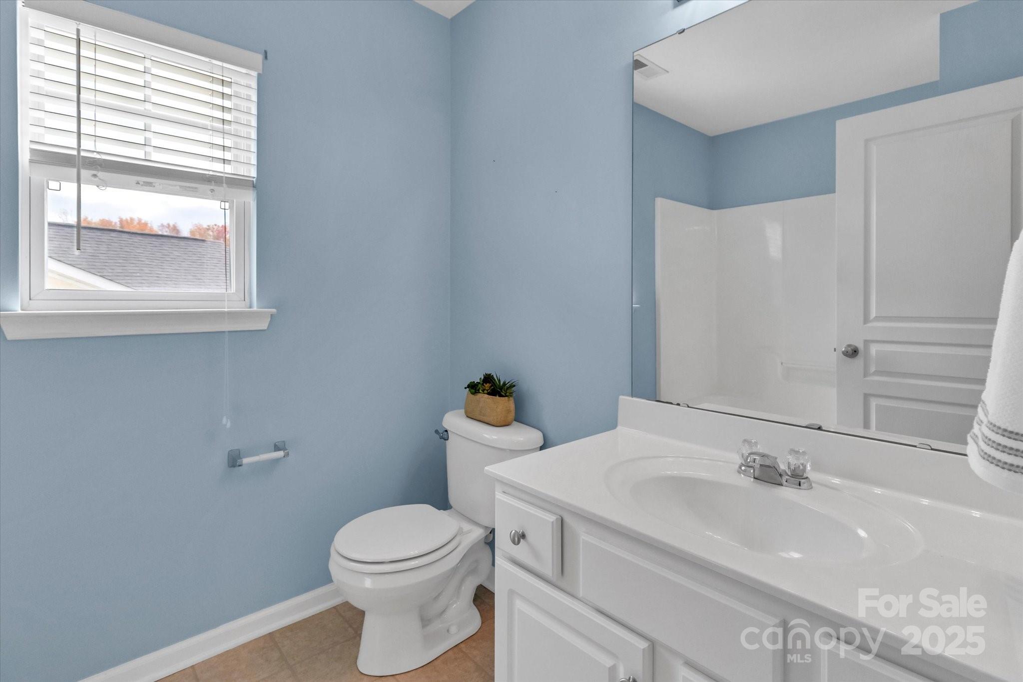 297 Sand Paver Way Fort Mill, SC 29708 - Photo 32 of 39 a bathroom with a sink a toilet and a window
