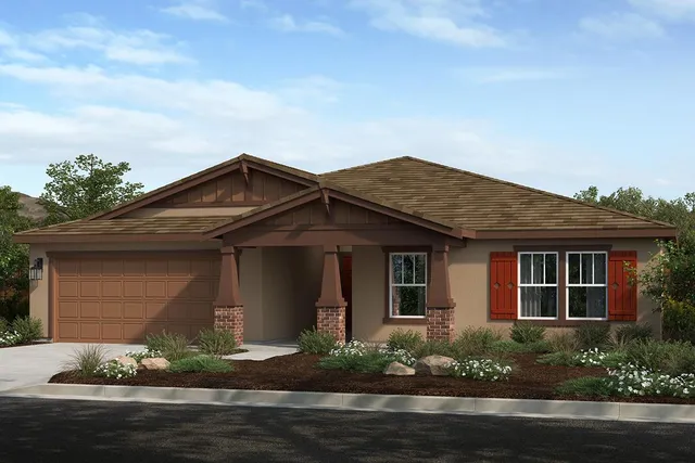 a front view of house with yard