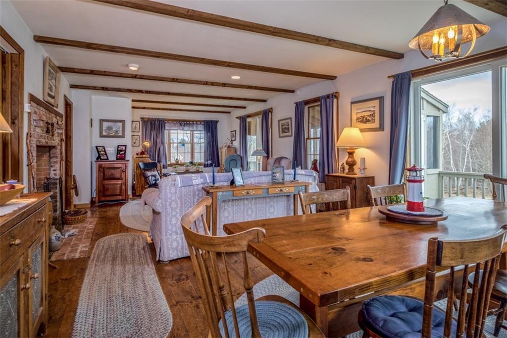 1779 Clary Hill Road Union, ME 04862 - Photo 4 of 35 Open dining into living room area