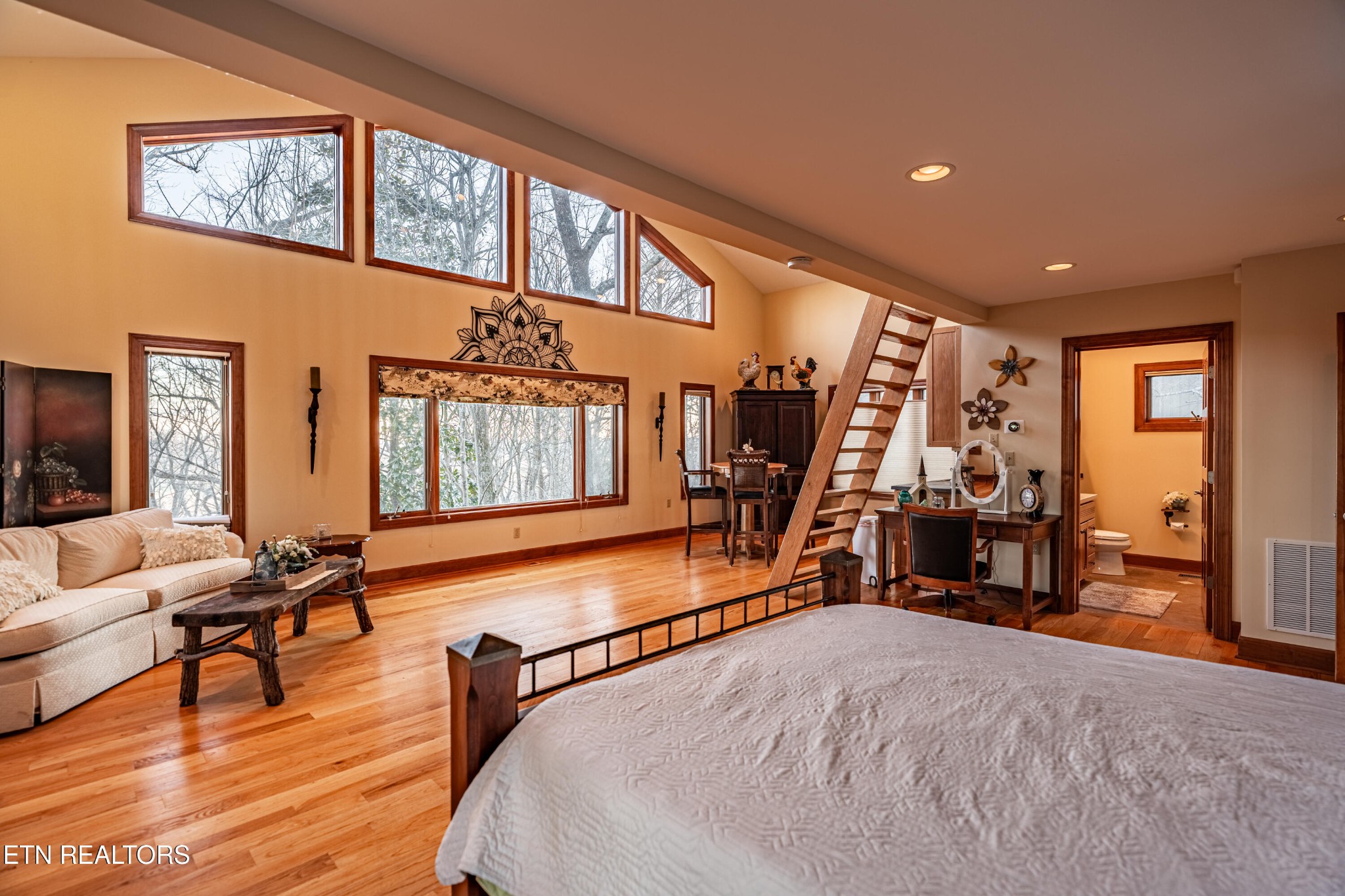 11104 Poplar Ridge Road Knoxville, TN 37932 - Photo 37 of 53 a bedroom with furniture and a window